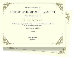 Certificate of Appreciation